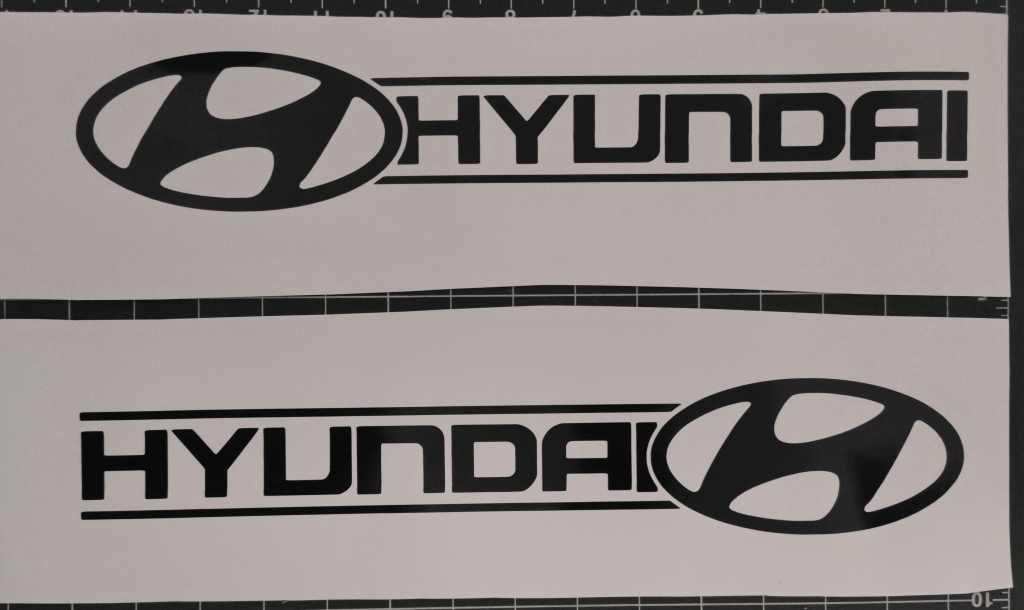 Hyundai Car Stickers, MPV Decals